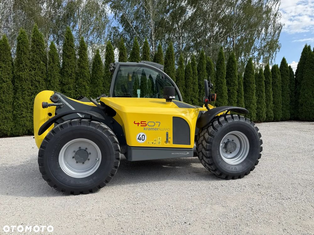 Kramer Kramer 4507 TELESKOP / PIĘKNA / 7 METRÓW UDŹWIG 4400 KG / BOGATA WERSJA 40 KM/H / PNEUMATYKA / SPROWADZONA Z NIEMIEC / ZWROTNA I STABILNA / ORYGINAŁ / SILNA / BEZ DPF I ADBLUE / KLIMA / KT 407 447 457 35.7 559 7044 531 541 70 - 7
