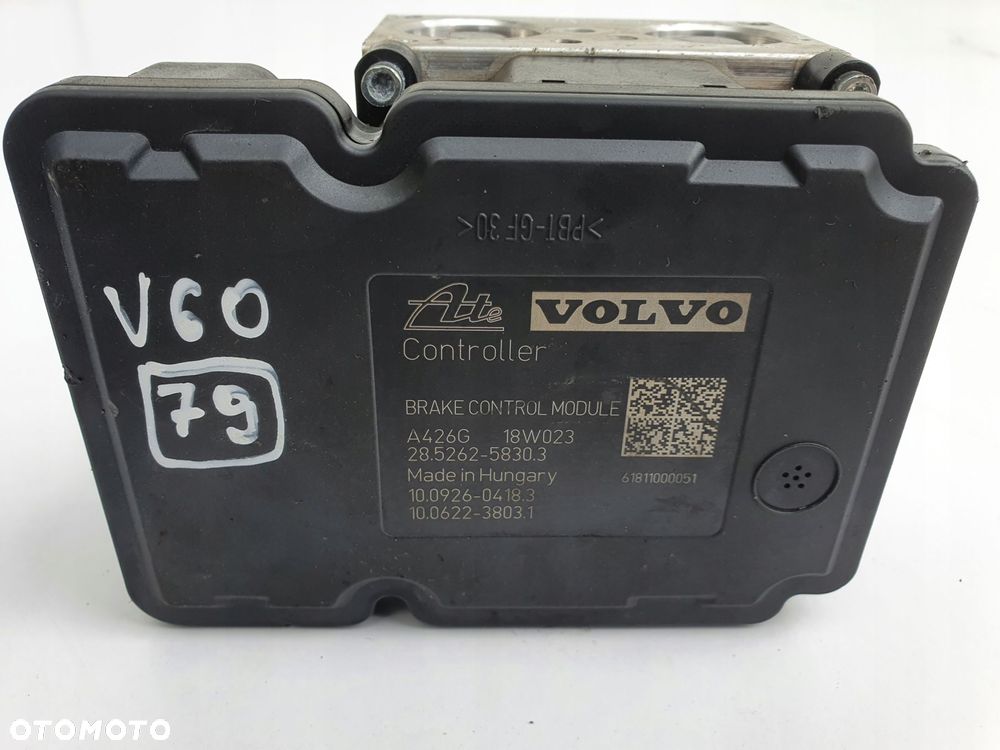 Volvo V60 S60 II POMPA ABS Sterownik P31423348 - 2