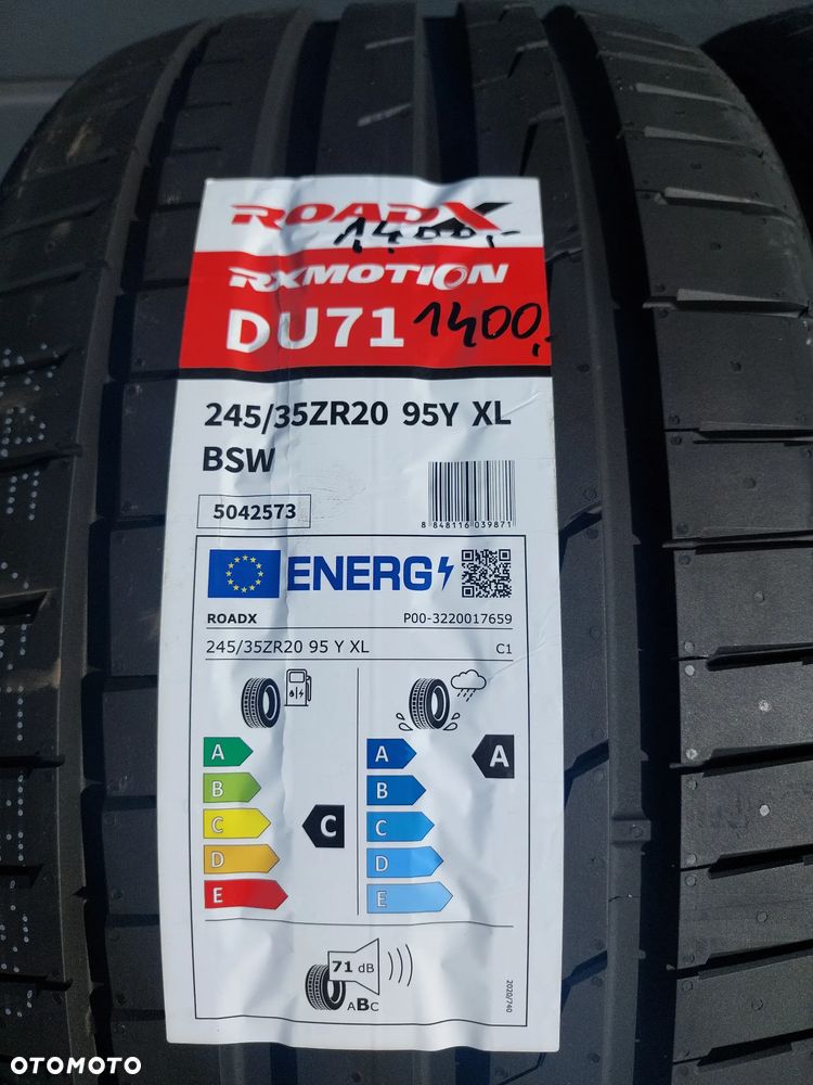 245/35 R20 95Y XL OPONY LETNIE ROADX RXMOTION DU71 DOT25 - 3
