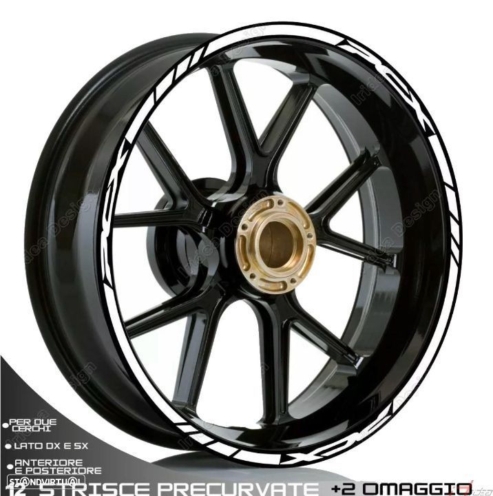 fitas para Jantes pcx 125  autocolante para as 2 rodas - 1