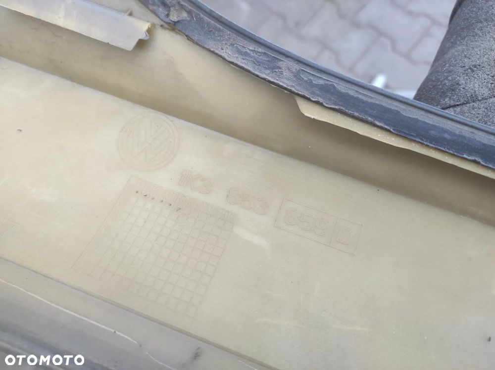 PRÓG PROGI NAKŁADKI LISTWY VW GOLF 5 3 DRZWI 1K3 R32 GTI KOMPLET 1K3853859D 1K3853860D CZARNE LAKIEROWANE WYSYŁKA !!!! - 8