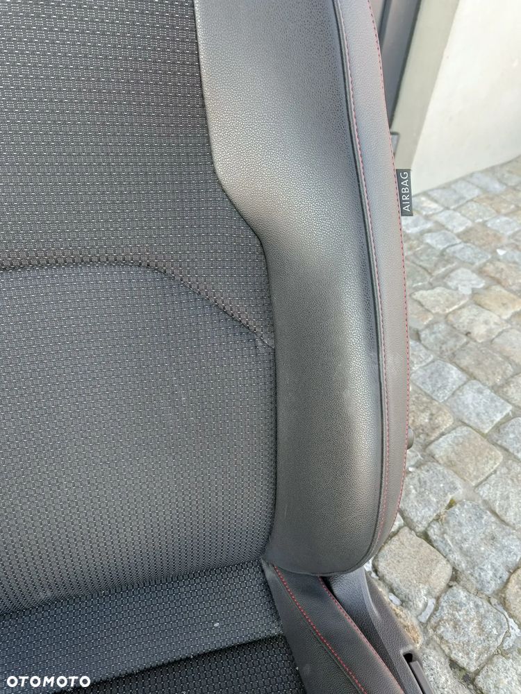 Fotele Seat Leon 3 III FR Skóra Kanapa Przekładka Siedzenia - 17