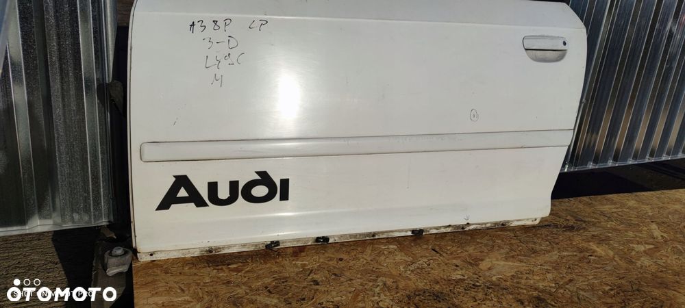 DRZWI LEWY PRZÓD AUDI A3 8P LIFT LY9C 3-DRZWI - 4