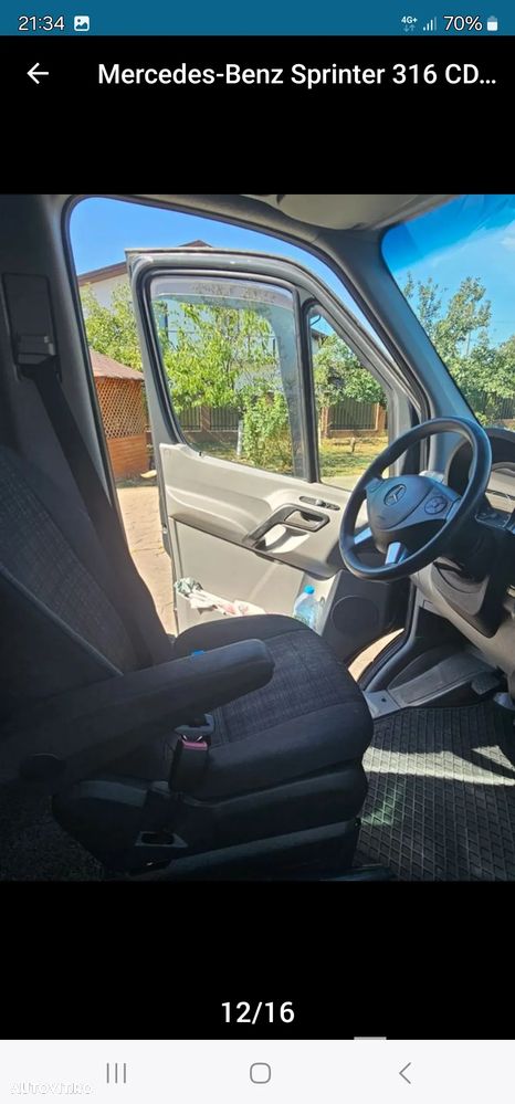 Mercedes-Benz Sprinter 316 CDI 906.235 Pickup cabina dubla - 10