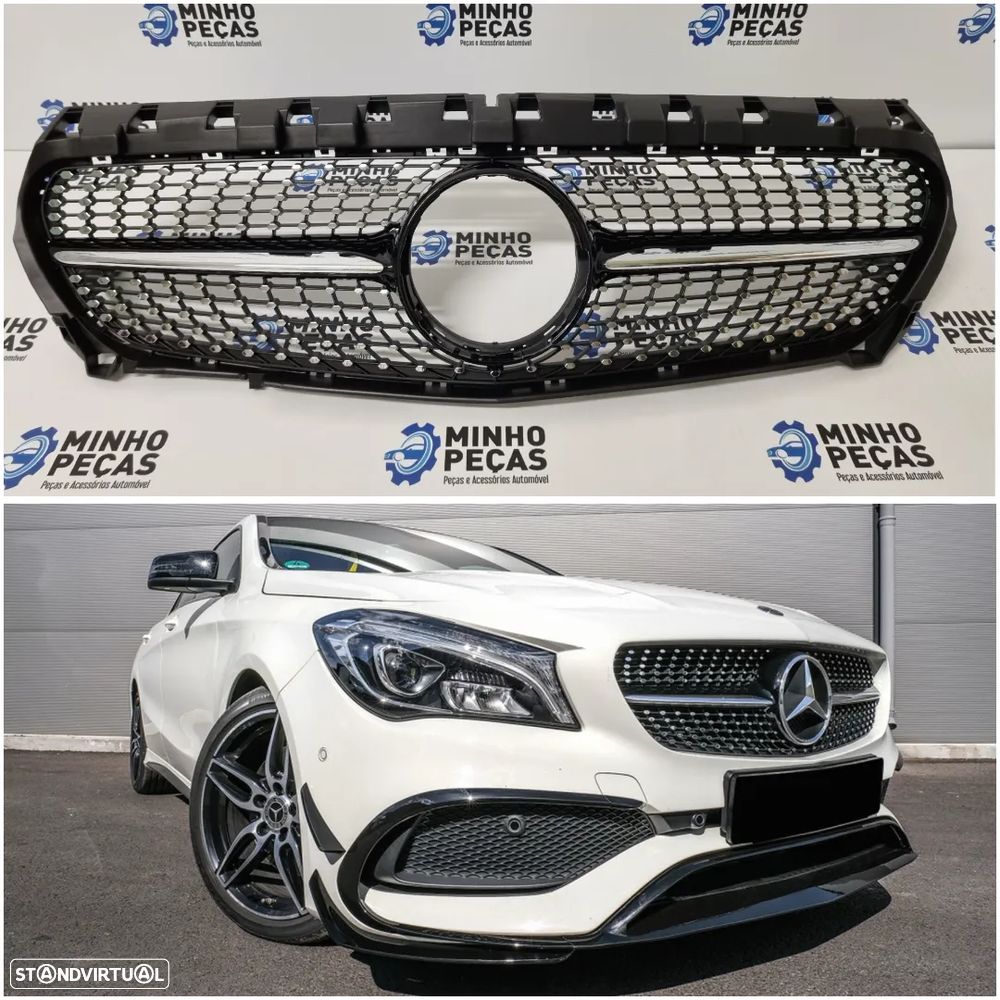 Grelha Frontal Mercedes CLA (W117) Diamond