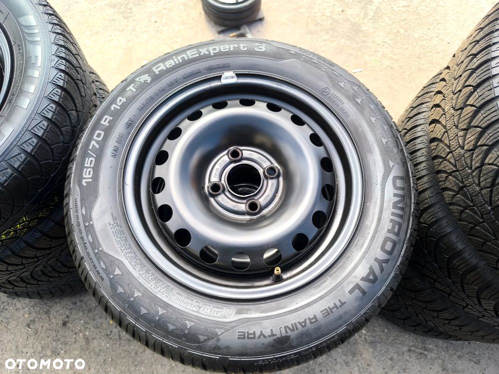 165/70R14 81T Opony Letnie Lato UNIROYAL RainExpert 3 HANKOOK KinergyEco Kinergy Eco 7mm Legnica ALU-RAD jak 175/65 - 9