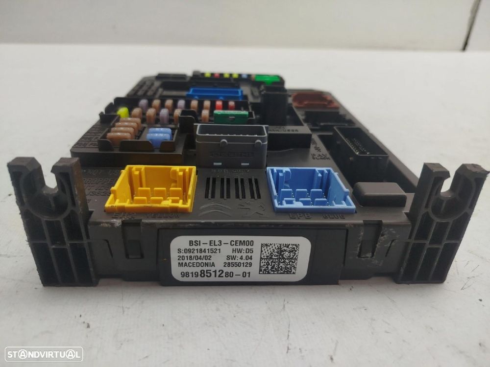 Caixa fusíveis / SAM / BSI PEUGEOT 308 SW II Van (LC_) - 2