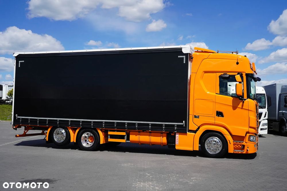 Scania / S 500 / ACC / E 6 / FIRANKA / 19 PALET / RETARDER / OŚ SKRĘTNA / PEŁNA OPCJA - 4