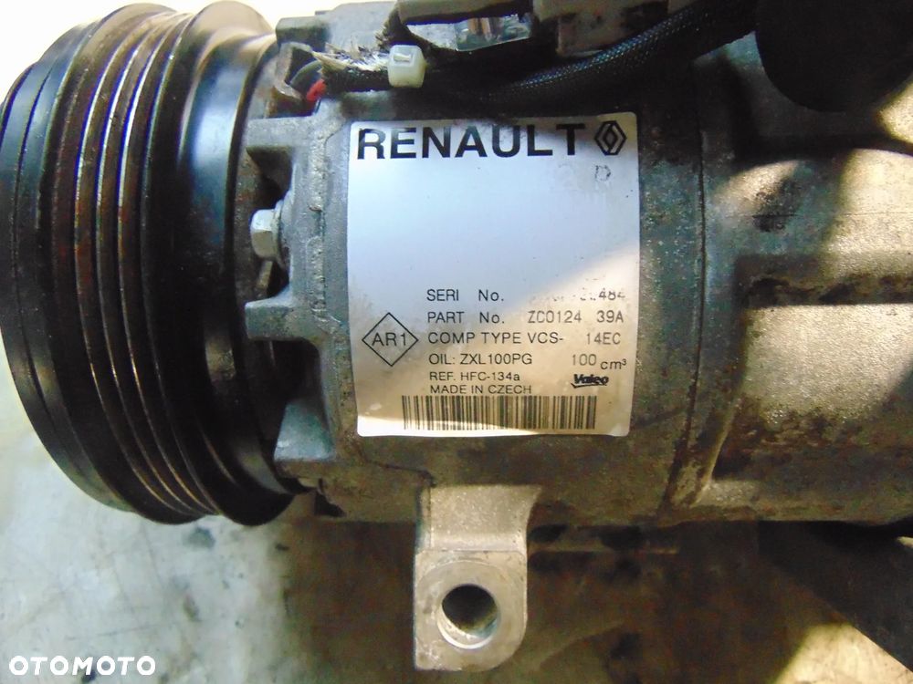 Sprężarka klimatyzacji clio 4 1,2 16 v - 5