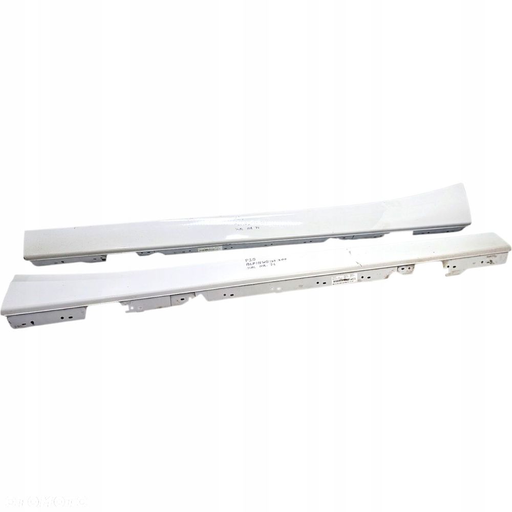 Bmw F20 Listwa Progowa Próg Progi Lewa +Prawa Alpinweiss 300 Kpl Nr 76