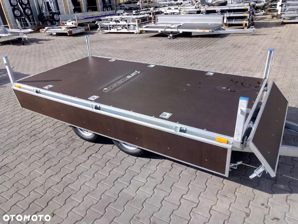 Faro PRZYCZEPA 300x150x35, 2 OSIE, PLATFORMA, lekka 750kg - DOSTAWA POD DOM! - 3
