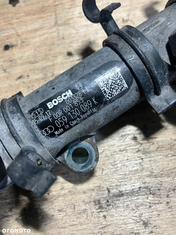 KOMPLETNY UKŁAD WTRYSKOWY AUDI A6 C6 2.7TDI POMPA WTRYSKI LISTWY RURKI PRZEWODY LISTWA CZUJNIK PALIWA 059130755J 0445010125 0445115039 059130277AC 059130089K 059130090K 0281002665 057130764B - 11