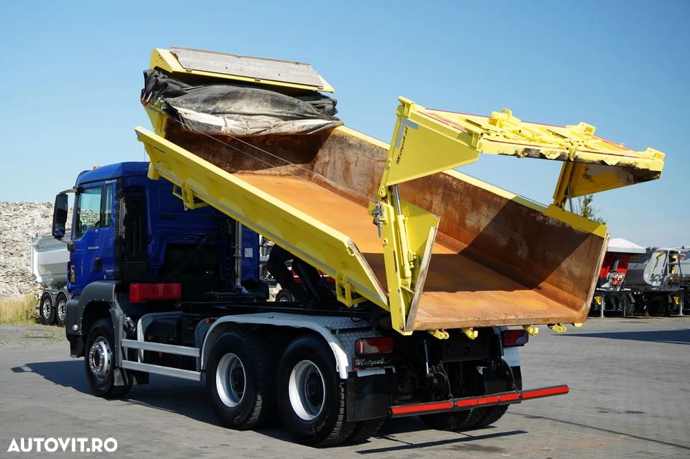 MAN TGS 26.400 / 6x4 / BASCULATOR / HYDRODOLT / HYDRODOLT / NAVI / IMPORTAT - 4