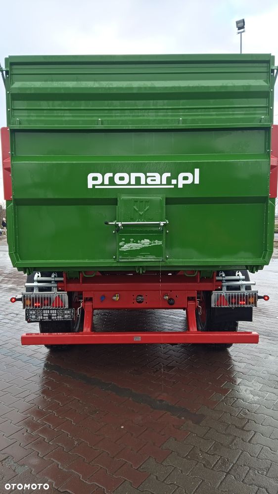 Pronar Przyczepa skorupowa PRONAR T-669 -14.3t; T-700XL -14.7t; T-679M -12t, tandem, nadstawy, plandeka, oś skrętna - 23