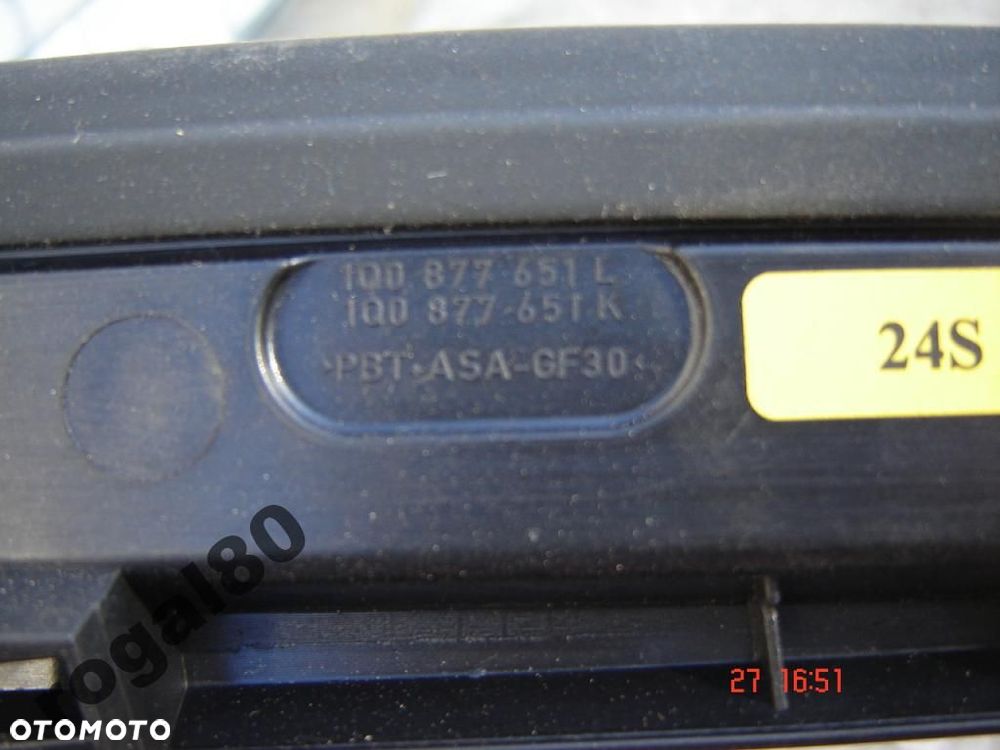 OWIEWKA WIATROŁAP PRZÓD VW EOS 1Q0877651 L / K - 2