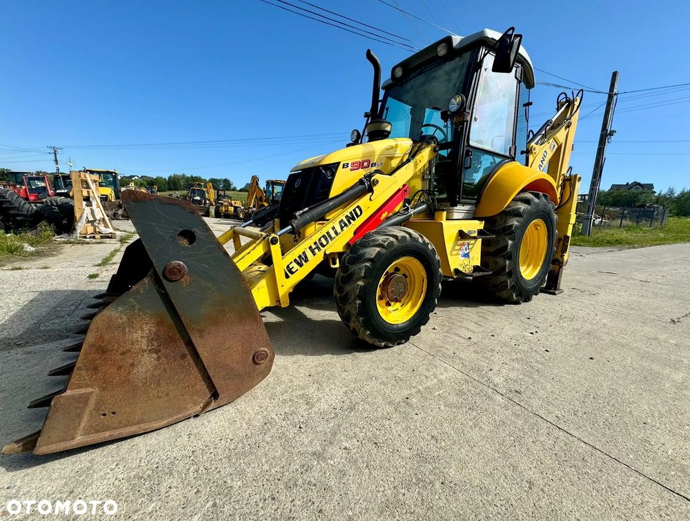 New Holland B90B** KOPARKO ŁADOWARKA NEW HOLLAND B90 B** NEW HOLLAND B100* FINANSOWANIE* LEASING** ZAMIANA** SKUP** - 8