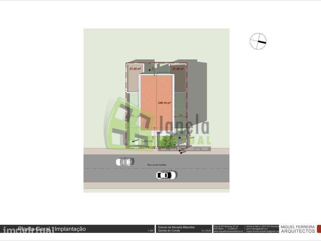Moradia Geminada T3 - Em Construção na Quinta do Conde - Grande imagem: 3/15
