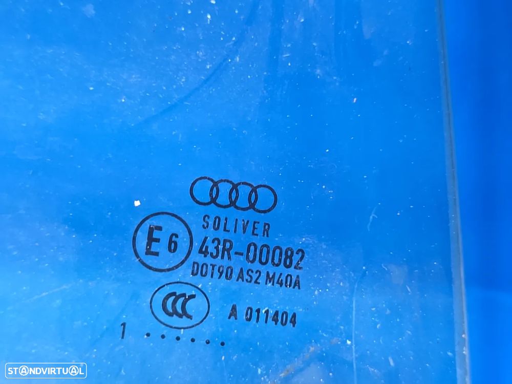 Vidro da porta traseira direita vidro laterais para audi a6 c7 4h 2012- Carro - 4