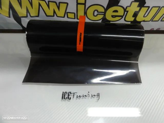 Peliculas Para Faróis em Preto light, Preto light plus, Preto dark, Preto dark plus, Preto smoke liso, Preto smoke, Preto smoke glossy 0.30m X 1m Ou 10m X 0.30m - 4