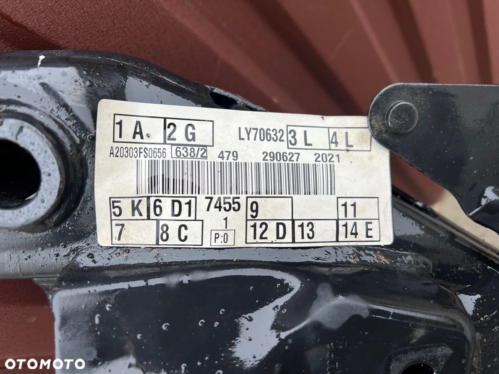 SANKI WÓZEK KOŁYSKA ZAWIESZENIA PRZEDNIEGO FORD FOCUS MK4 2018 1.5 TDCI POD WSPORNIK - 3