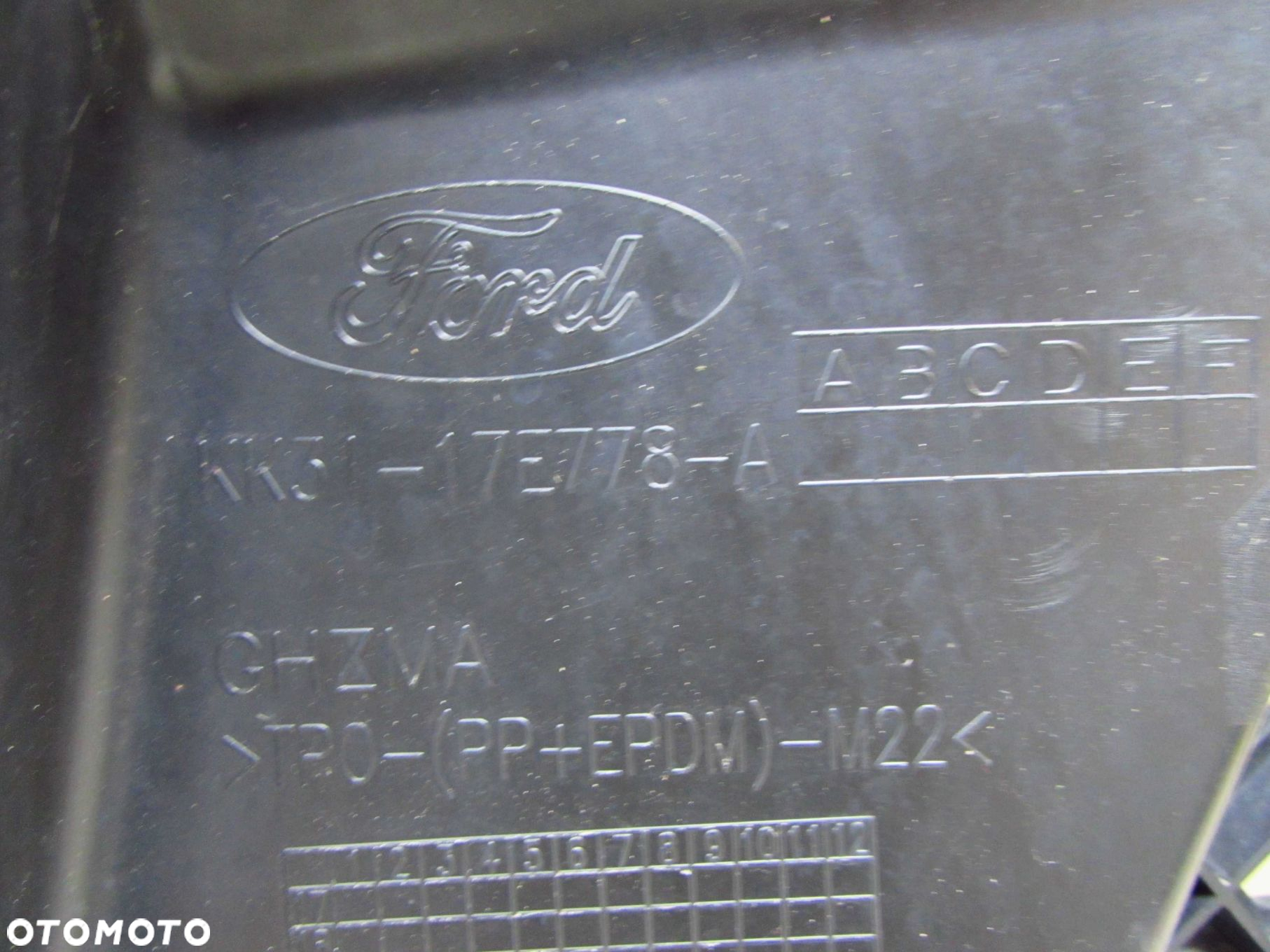 FORD TRANSIT VIII MK8 LIFT 18-23 WZMOCNIENIE WSPORNIK GRILA ATRAPY KK31-17E778-A - 8