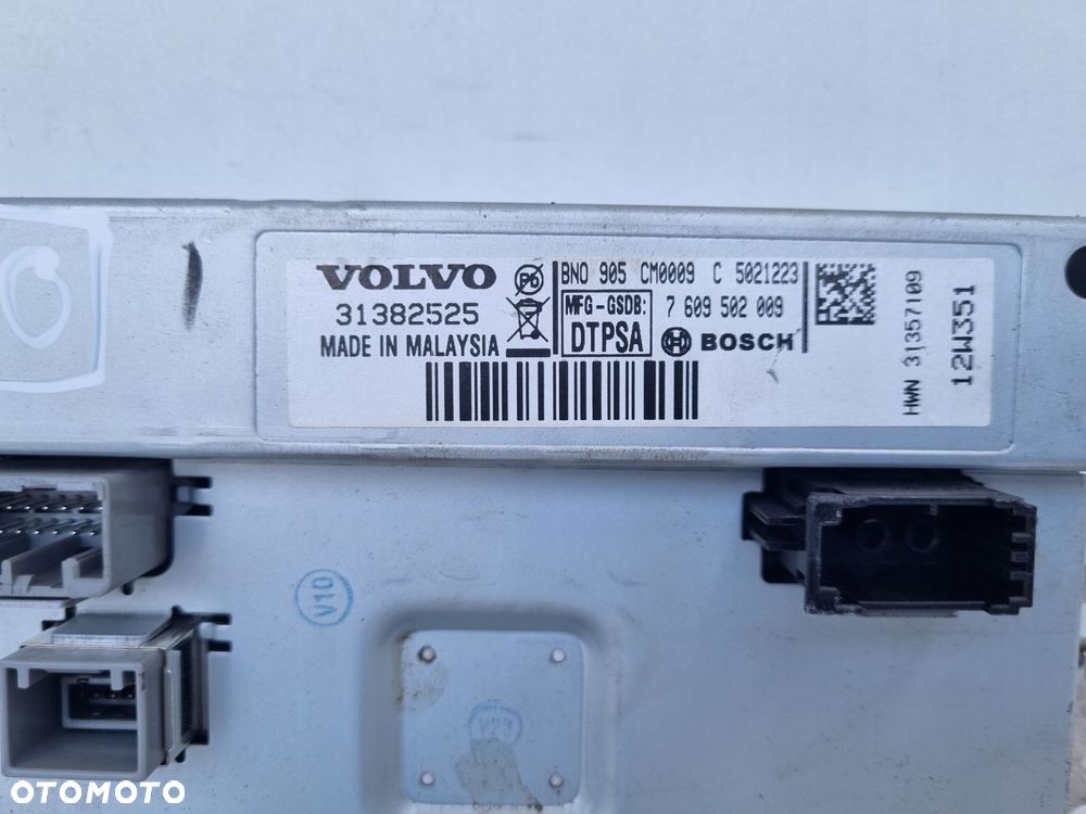 Volvo V40 II EKRAN NAWIGACJI Wyświetlacz monitor 31382525 - 4