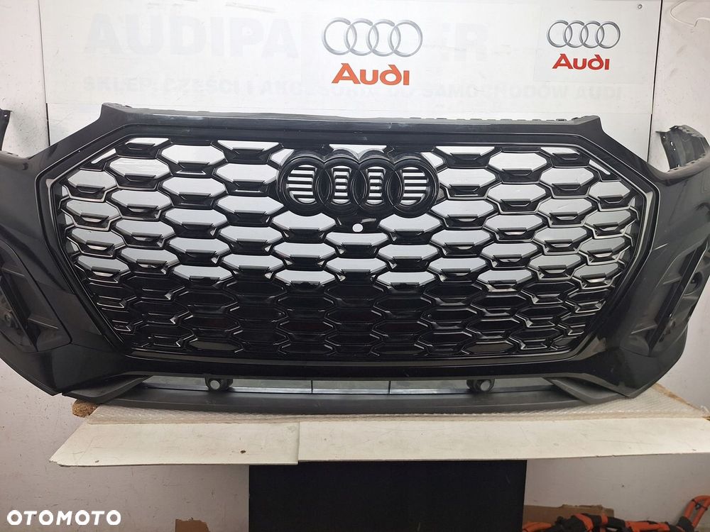 ZDERZAK AUDI SQ5 Q5 80A 80F 2020-2024 S-LINE LIFT BLACK EDITION ATRAPA - 2