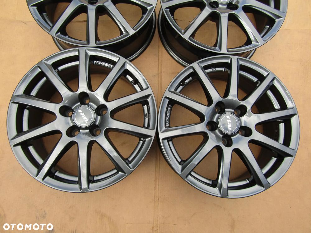 4x Felgi Aluminiowe 16 Kia Ceed I II III Niro Venga / Hyundai i30 II III ix35 ix20 Tucson Elantra Mitsubishi Lancer Outlander ASX Peugeot 4007 4008 Citroen C4 Aircross Mazda 3 5 6 CX-3 CX-5 CX-30 / 6,5 j 5x114,3 piasta 67,1 mm RIAL GERMANY - 7