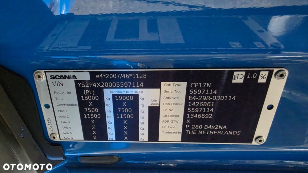 Scania ///P280///2020///EURO6///JEDYNE 208 TYŚ KM///KONTENER///WECON///9.10///22 EUROPALETY///18000 KG///KAMERA/// STAN BARDZO DOBRY. - 38