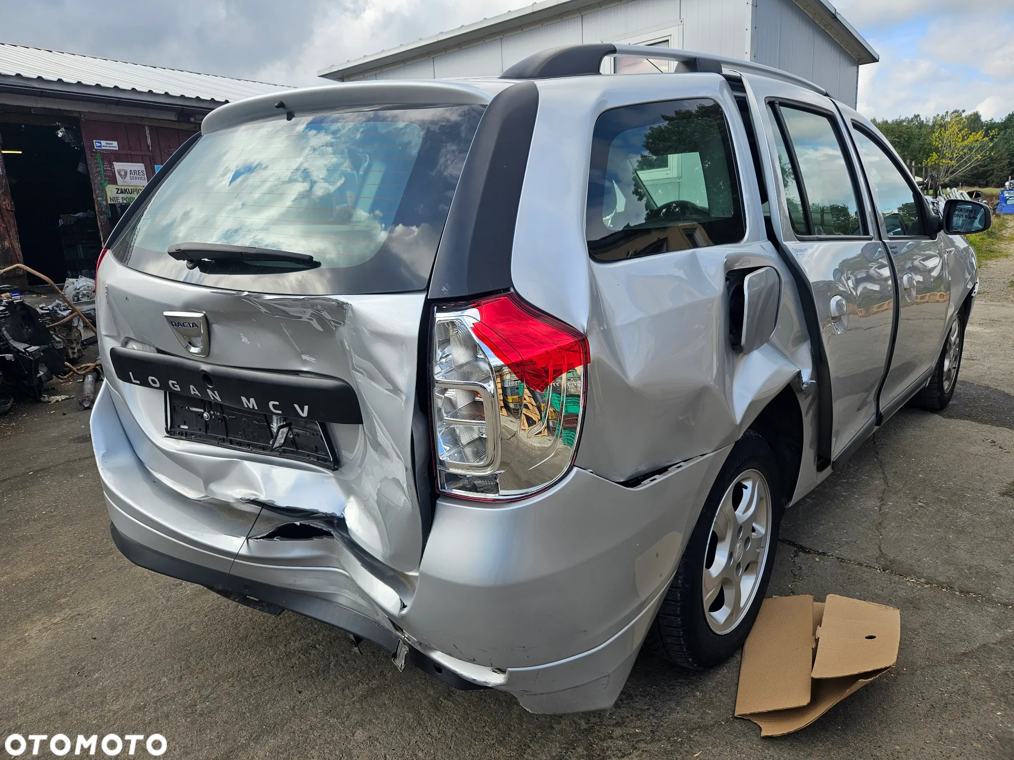 DACIA LOGAN II MCV DRZWI PRAWY PRZÓD PRAWE PRZEDNIE TED69 - 19