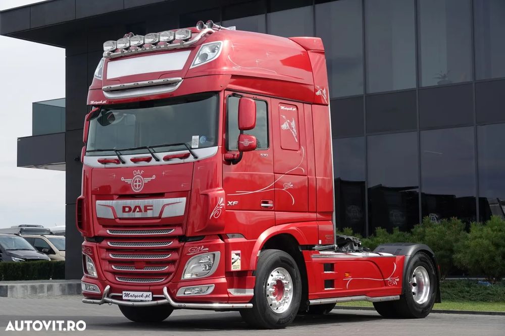 DAF XF 530 / I-PARK COOL / SISTEM HIDRAULIC / CABINĂ SUPER SPACE / COMPLET AIRMATIC / TV / JANTE DIN ALIAJ - 2