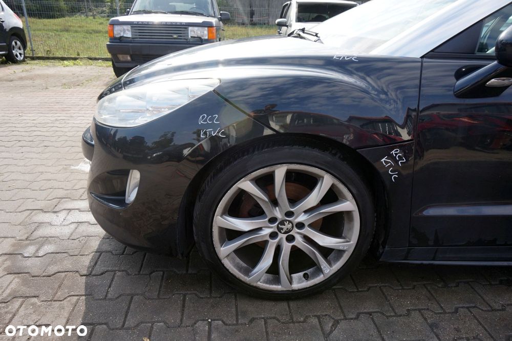 MASKA ZDERZAK BŁOTNIKI LAMPY RCZ  KTVC  PEUGEOT 2010-2015 CZARNY PRZÓD KOMPLETNY - 5
