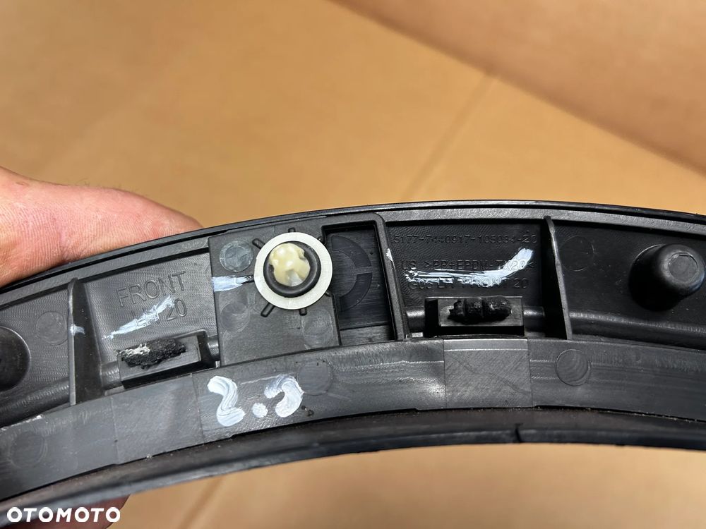 BMW X5 G05 LISTWA NAKŁADKA NA BŁOTNIK LEWA ZWYKŁA BASIS PRZÓD 105034-20 7440918 - 8