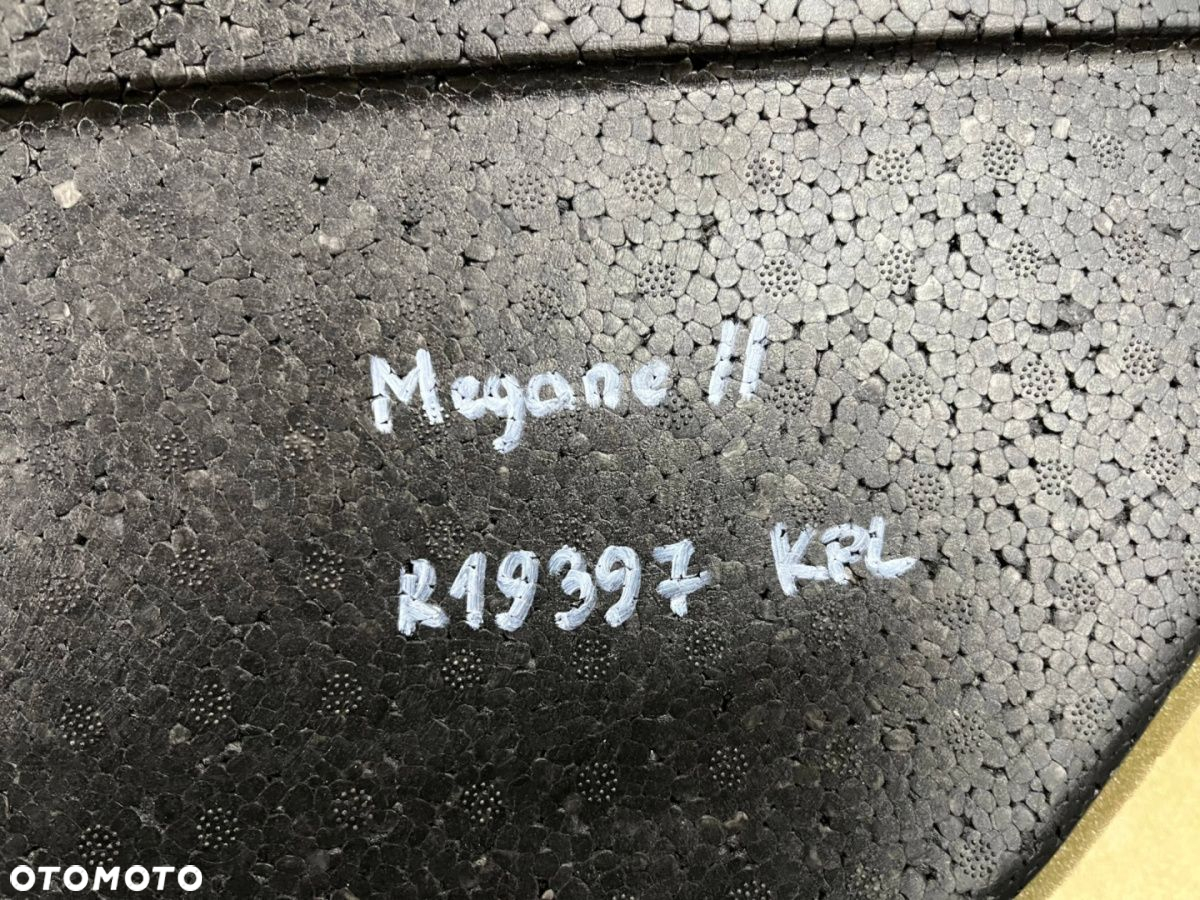 Tapicerka Renault Megane 2 II KOMBI 02-09r. wykładzina boczki bagażnika wkład mata dywan podłoga - 12