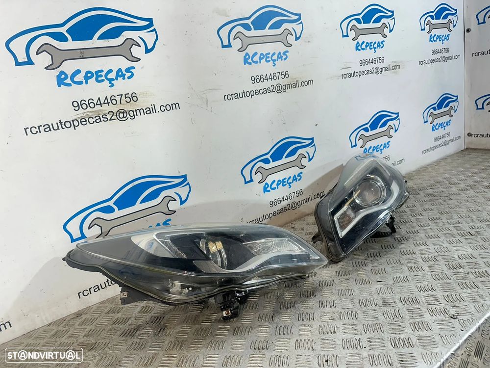 .Otica Farol Frente Frontal Direita Esquerda Halogenio Original Opel Insignia A Facelift 2013 a 2016 - 3