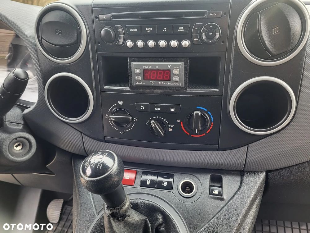 Citroën Berlingo 1,6 HDI 2012r SALON Chłodnia Mroźnia Agregat Izoterma Poznań Klima - 15