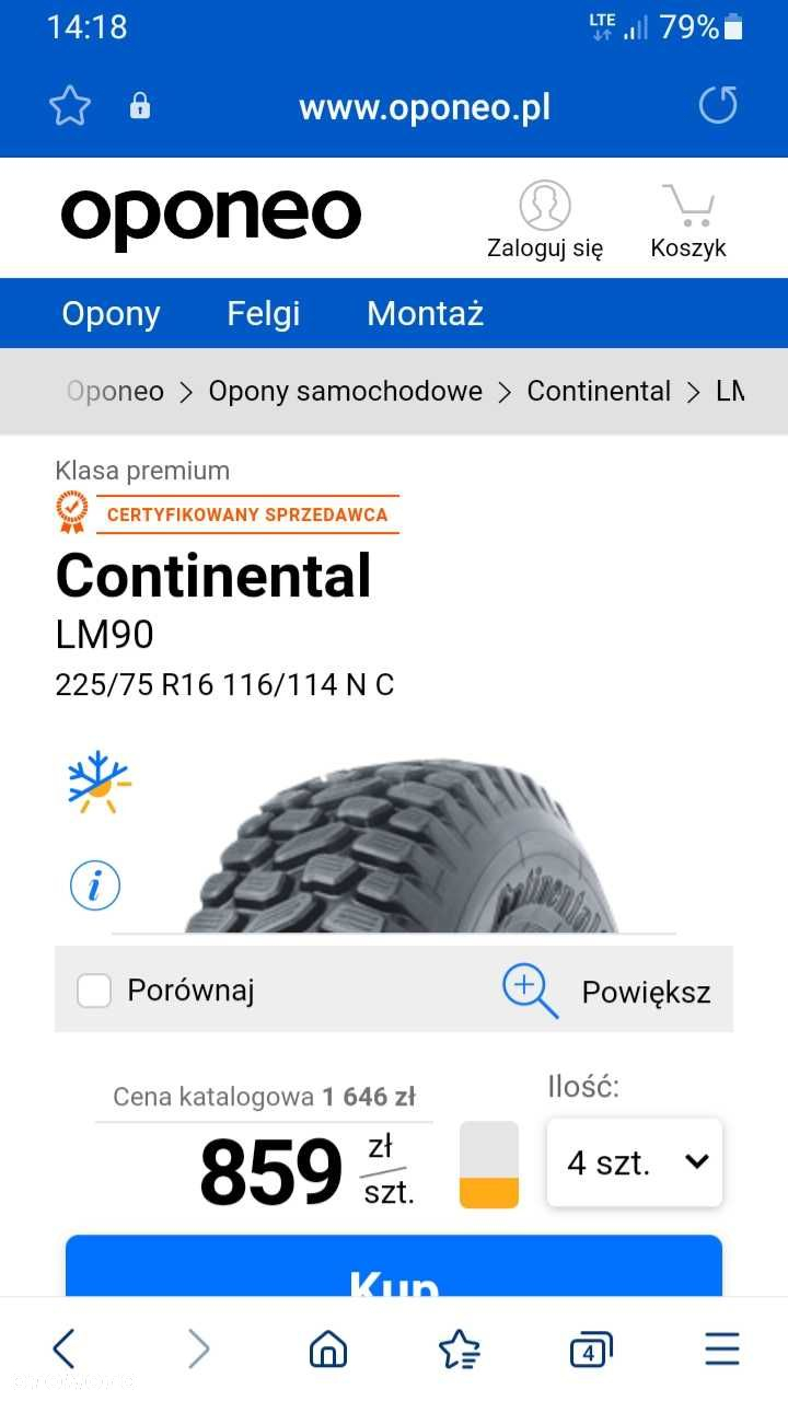 Opony Terenowe 225,75,16 c TOP-CAR Continental LM90 - 6