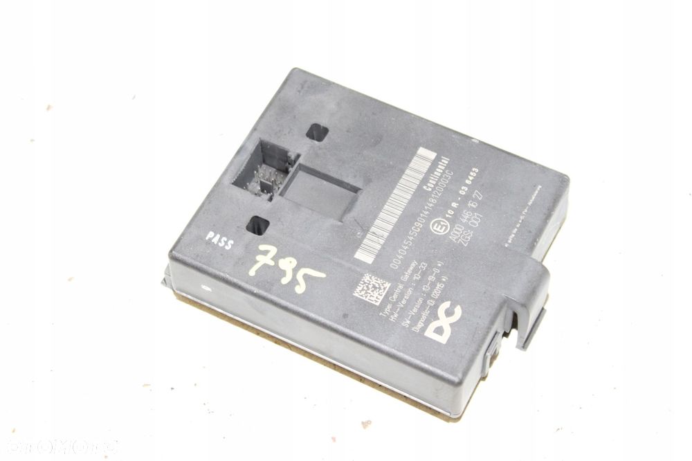 MODUŁ STEROWNIK KOMPUTER ZGS MERCEDES ACTROS MP4 ATEGO A0004461627 - 1