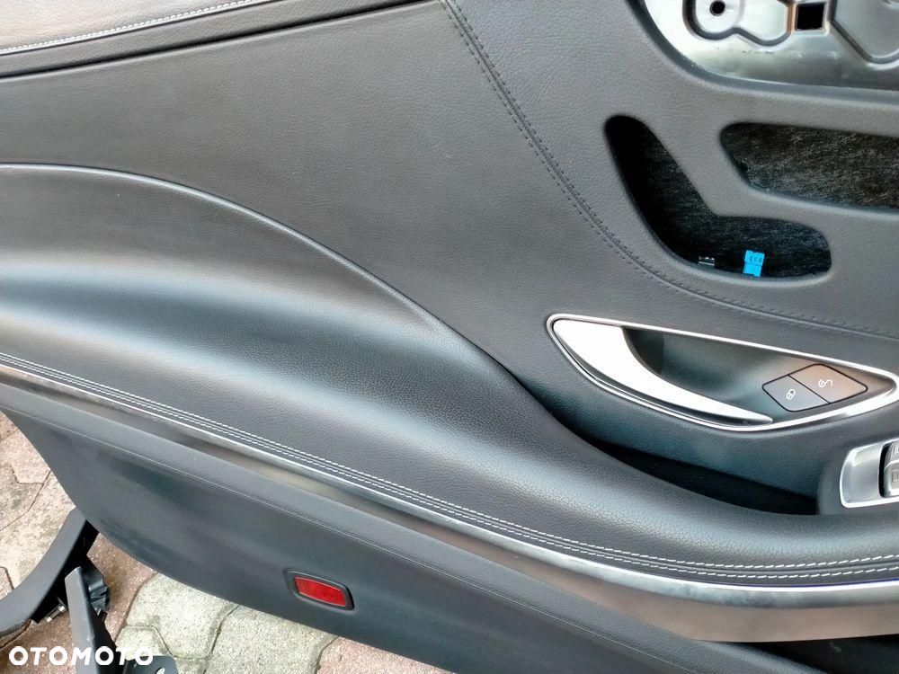 Mercedes W217 COUPE AMG Fotele Kanapa Wnętrze Tapicerka Drzwi Podłokietnik - 9