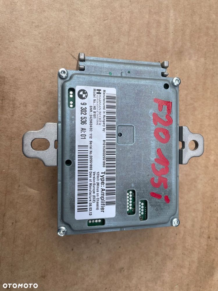 wzmacniacz moduł active sound 9302536 bmw f10 f20 f30 - 3