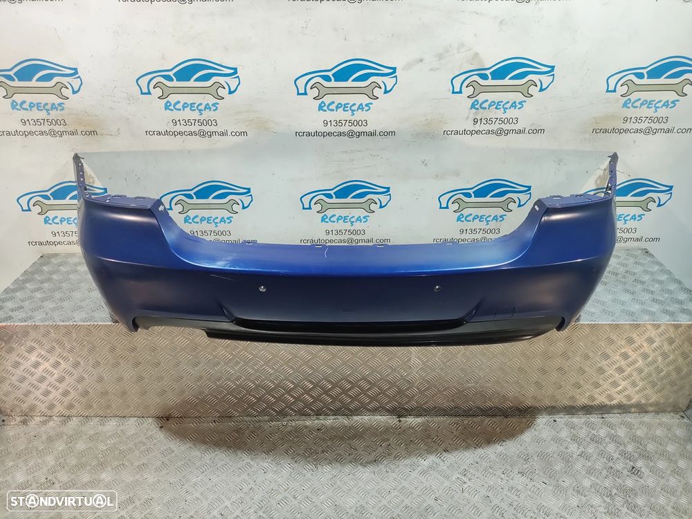 Parachoques Traseiro Trás Original BMW Serie 3 E90 Sedan LCI Pack M com sensores de estacionamento - 4
