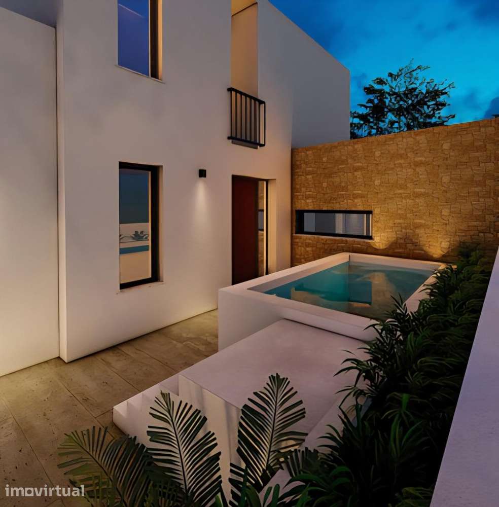 Terreno com Projecto - Moradia T2 com Piscina - Grande imagem: 4/11