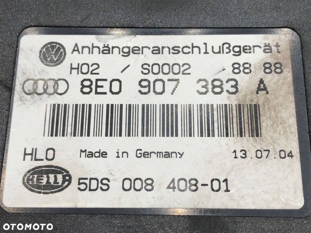 MODUŁ HAKA - 119.00 PLN - AUDI A4 B6 Avant (8E5) 2000 - 2005 1.9 TDI 96 kW [130 KM] olej napędowy - 4