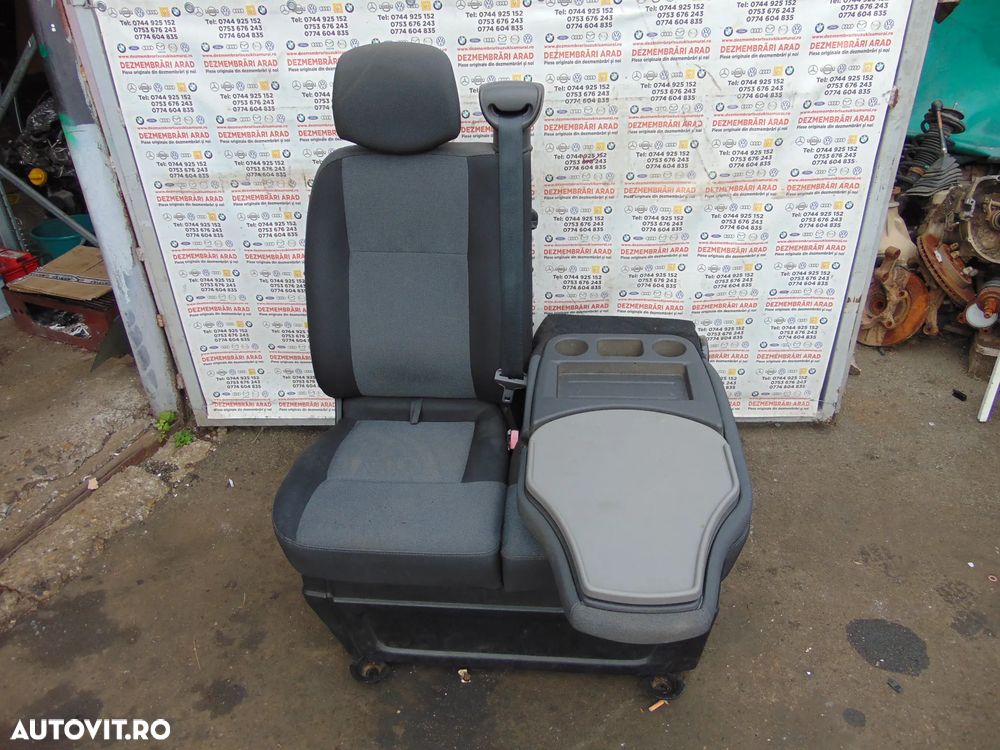 Bancheta Renault Master 3 master 4 Opel Movano Nissan Nv400 bancheta dubla fata - 4