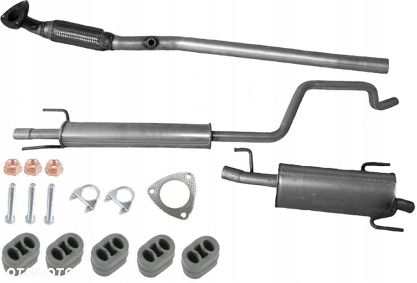 Opel Meriva A 1.4/1.6 benzyna Tłumiki + Max Zestaw