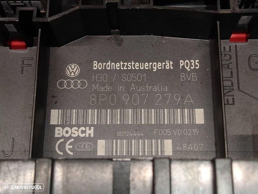 CAIXA RELÉS / FUSÍVEIS AUDI A3 SPORTBACK 2004 -8P0907279A - 1