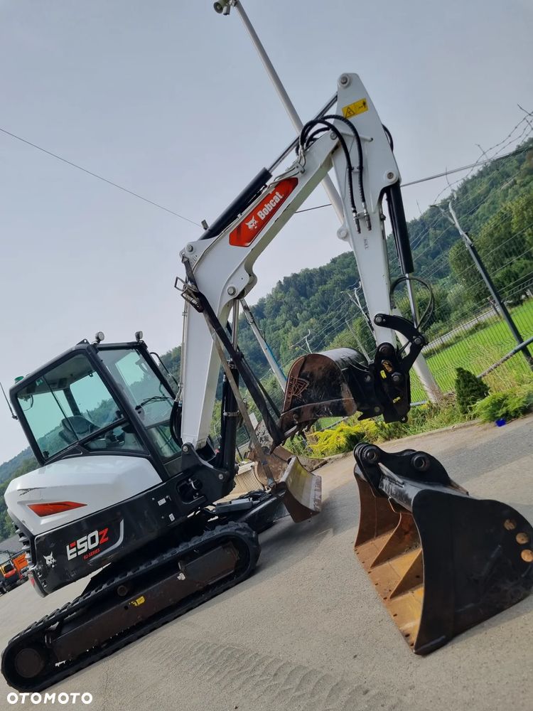 Bobcat E50Z Koparka 5 ton Jak Nowa 2022rok z norwegii 1300mtg Klimatyzacja. uwaga (mały defekt) błąd komunikacji. Silnik perfekt okazyjna cena - 20