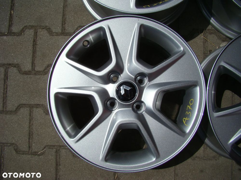 a370 4x100 6Jx15 Renault Clio Captur Kangoo Modus Twingo Zoe niemontowane - 4