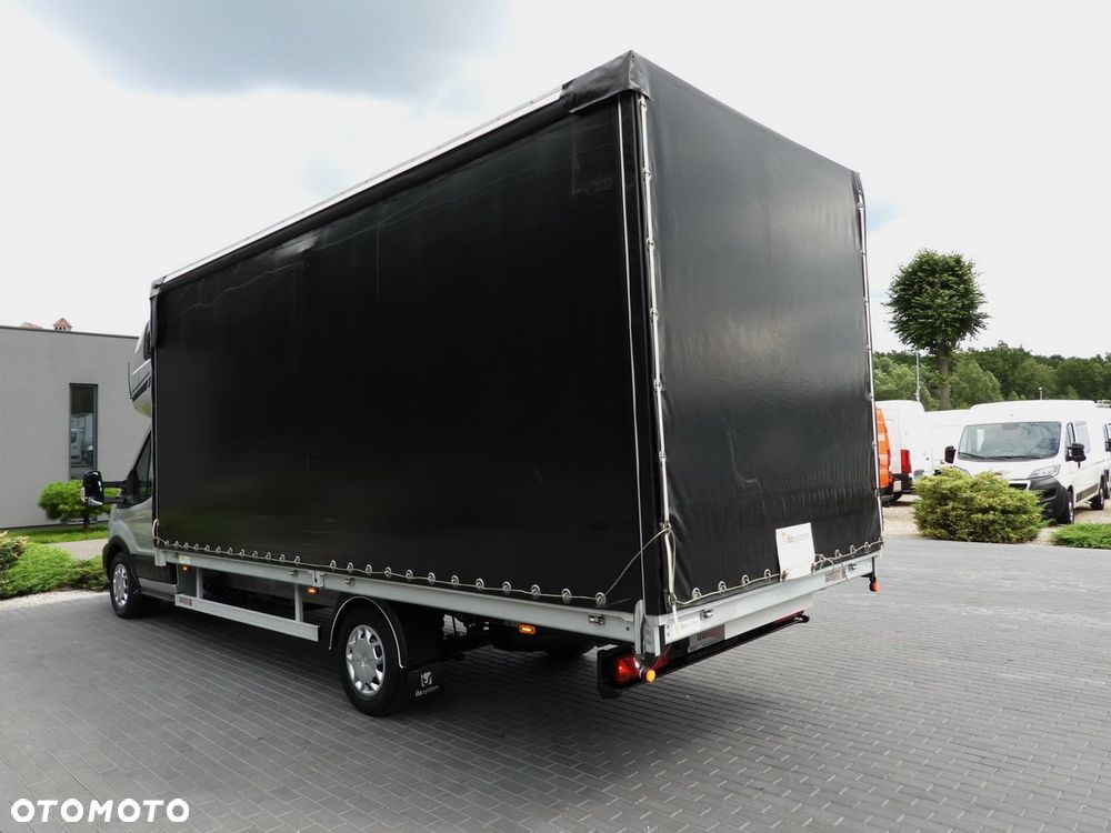 Ford TRANSIT PLANDEKA 10 PALET WEBASTO TEMPOMAT LEDY PNEUMATYKA KLIMATYZACJA  160KM - 11