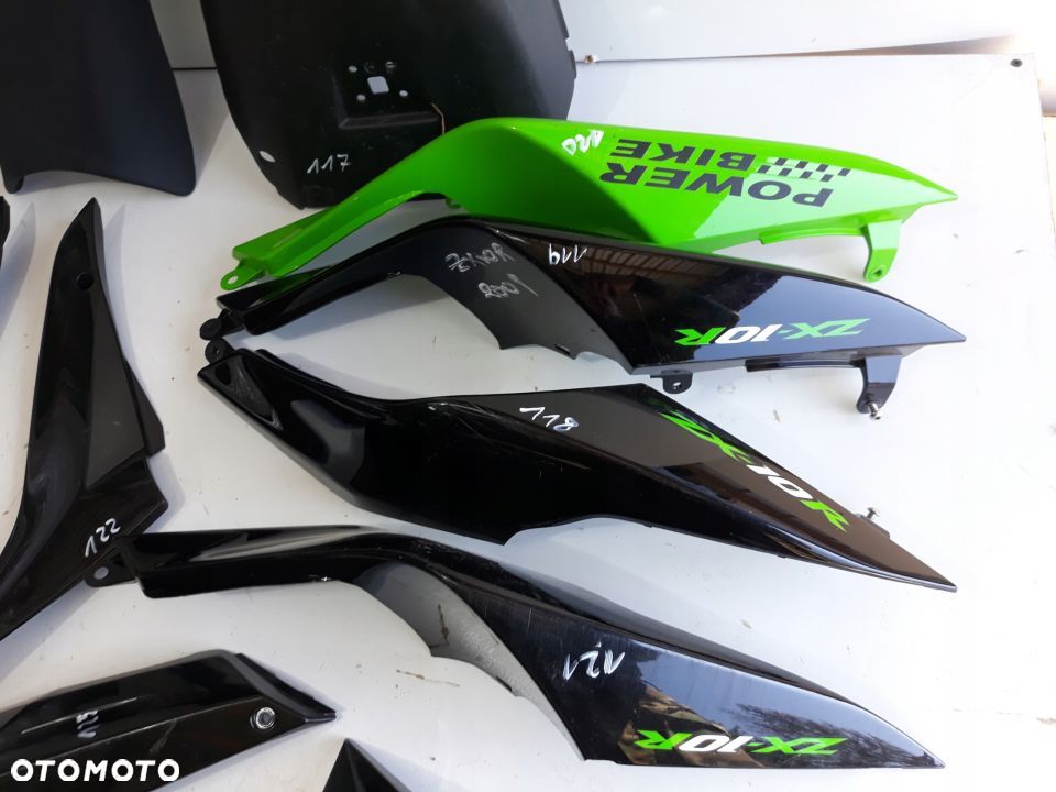 KAWASAKI ZX-10R BŁOTNIK OGON OWIEWKA SIEDZENIE - 4